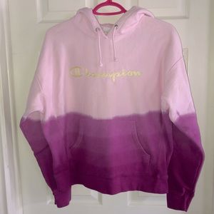 Champion ombré pink hoodie 💗💜